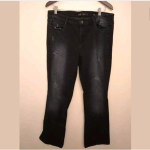 Kardashian Platinum denim jeans